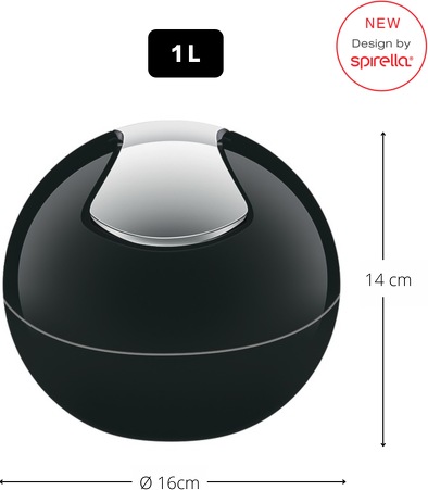 Produktbild spirella Bowl Tischabfallbehälter (1 l)