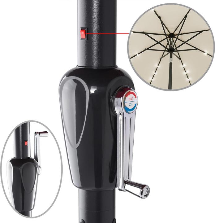 Produktbild Kingsleeve Sonnenschirm (3 m)