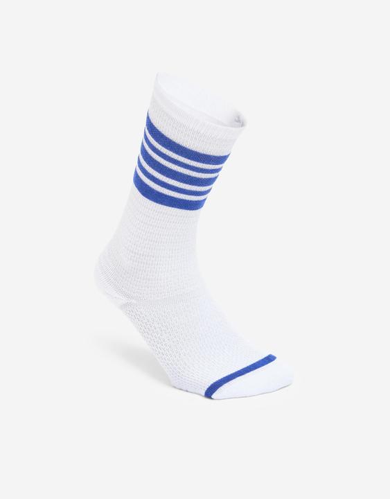 Image du produit Decathlon Chaussettes mi-mollet, bleu et blanc, lot de 2 (lot de 2, 35, 38)
