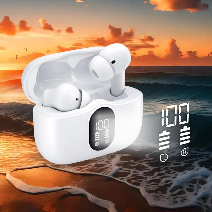 Productafbeelding Manta MTWS009W Rytmo Pro Wit (ANC, 140 h, Draadloze)