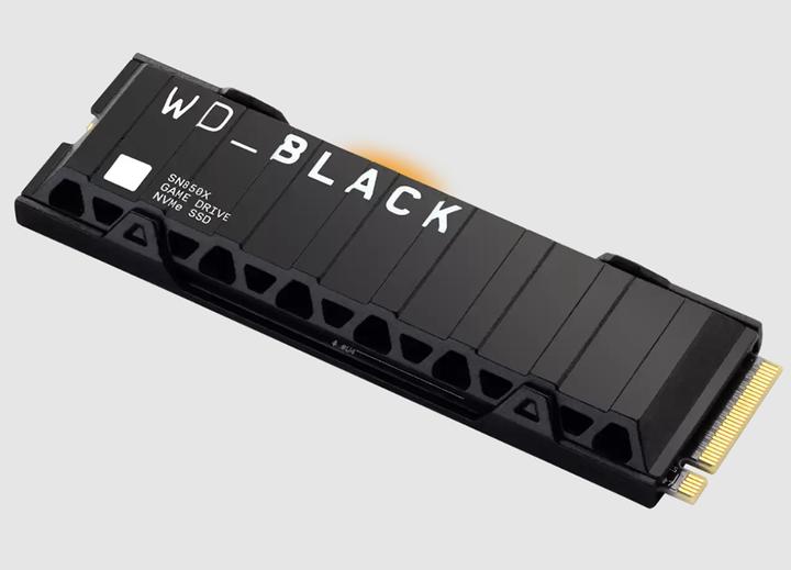 Produktbild WD Black SN850X mit Heatsink (2000 GB, M.2 2280)