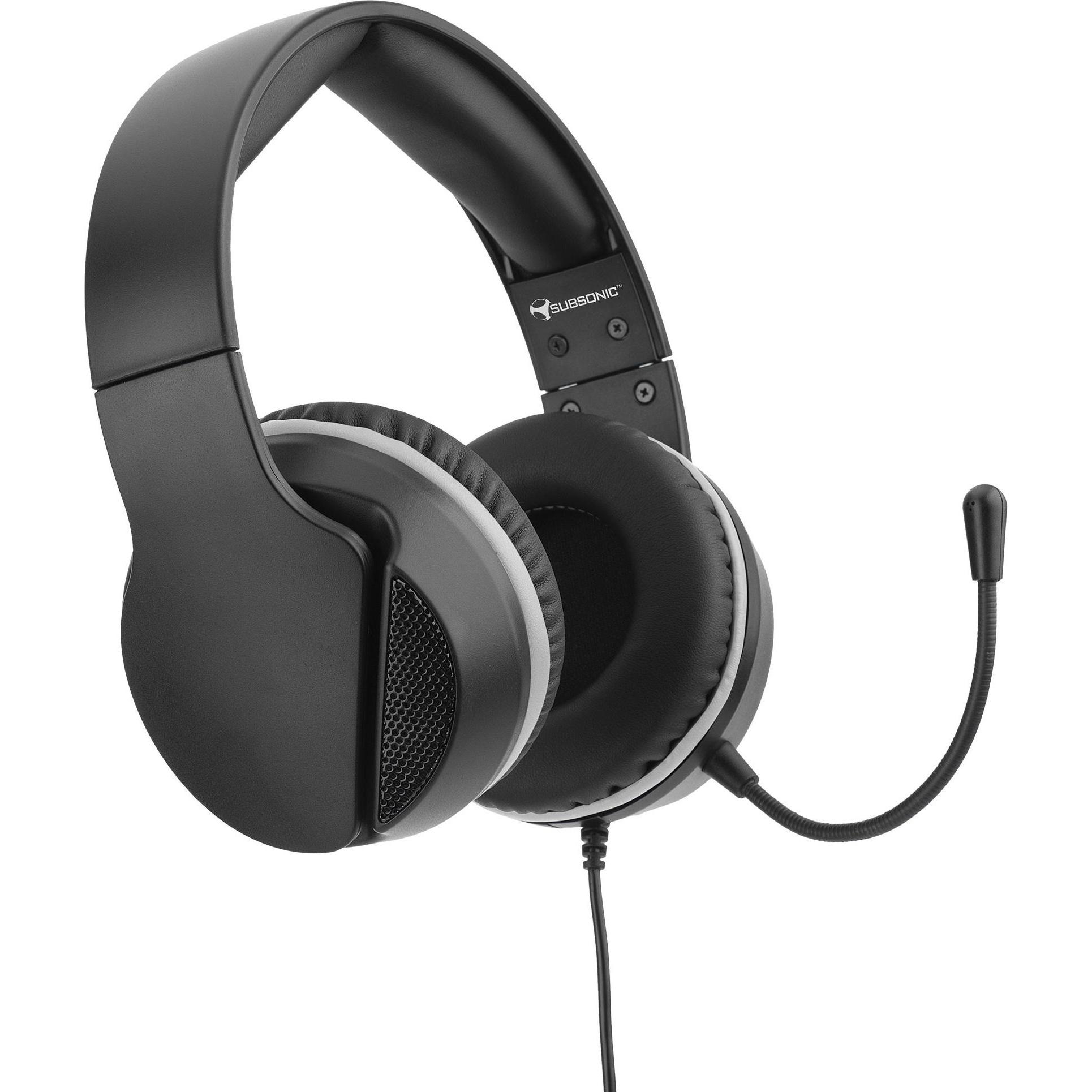 Subsonic SA5604 (Kabelgebunden), Gaming Headset, Schwarz