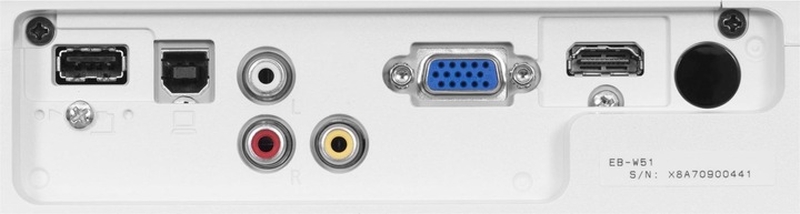 Actual product image Epson EB-W51 (WXGA, 4000 lm, 1.3 - 1.56:1)