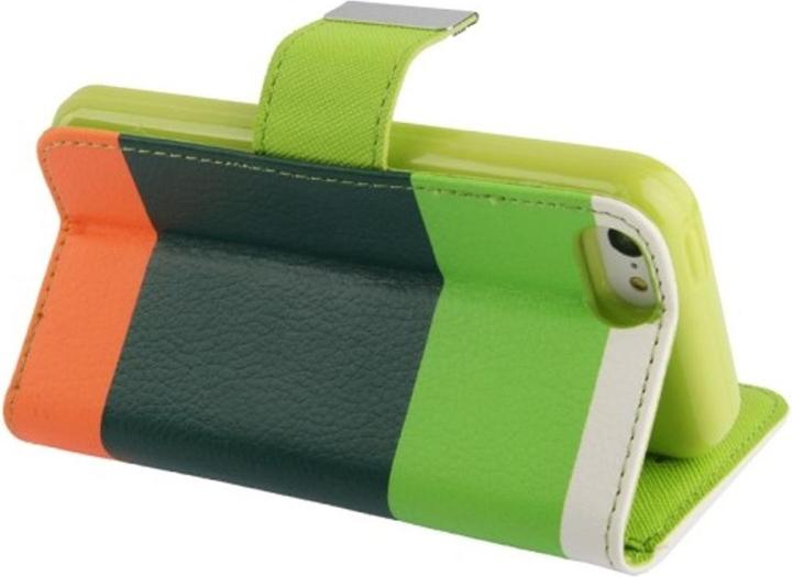 Produktbild König Design Schutzhülle Handy (Flip Quer) für Handy Apple iPhone 5C WGGO (Apple iPhone 5c)