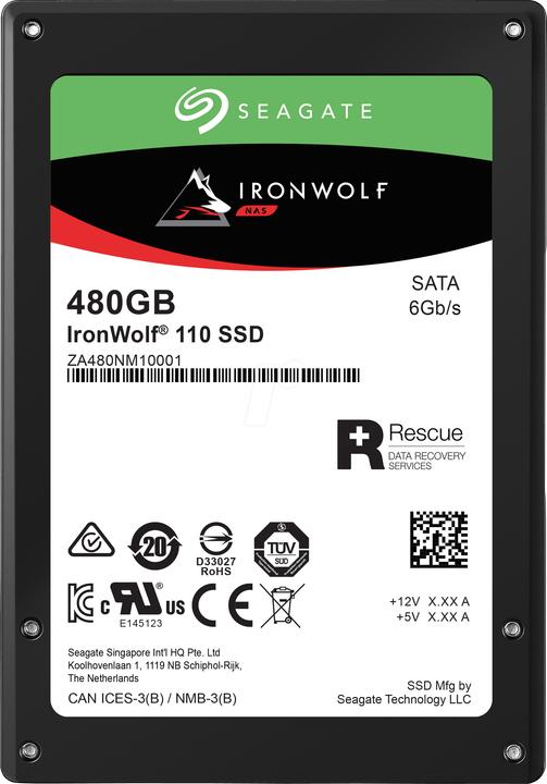 Actual product image Seagate IronWolf 110 (480 GB, 2.5")
