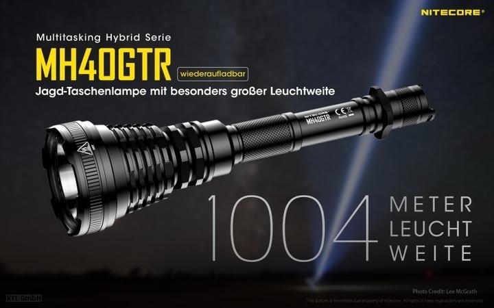 Actual product image Nitecore MH40GTR (25.70 cm, 1200 lm)