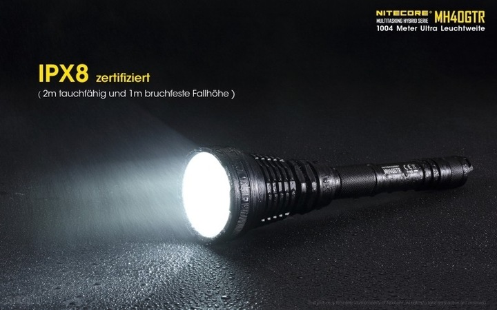 Actual product image Nitecore MH40GTR (25.70 cm, 1200 lm)