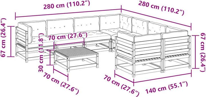 Image du produit vidaXL Raegan