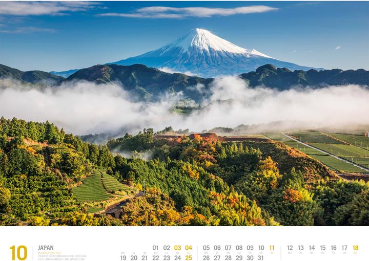 Image du produit Japan - Unterwegs zwischen Tempeln und Schreinen Kalender 2026 (Allemand, Ackermann Kunstverlag GmbH, 2025)
