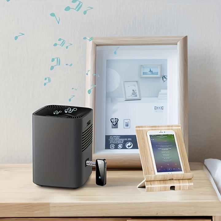 Produktbild PhoneLook Bluetooth 5.0 Audio-Adapter 3,5 mm Dual-Funktion Sender Empfänger USB wiederaufladbar (Sender & Empfänger)