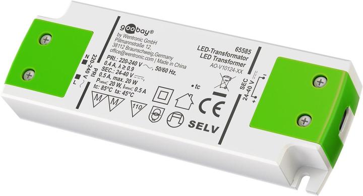 Actual product image Goobay LED constant current transformer