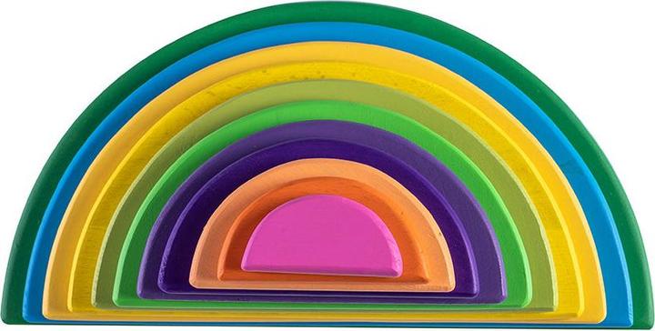Image du produit AVWoodSy Arc-en-ciel Waldorf Demi-cercles Arc-en-ciel