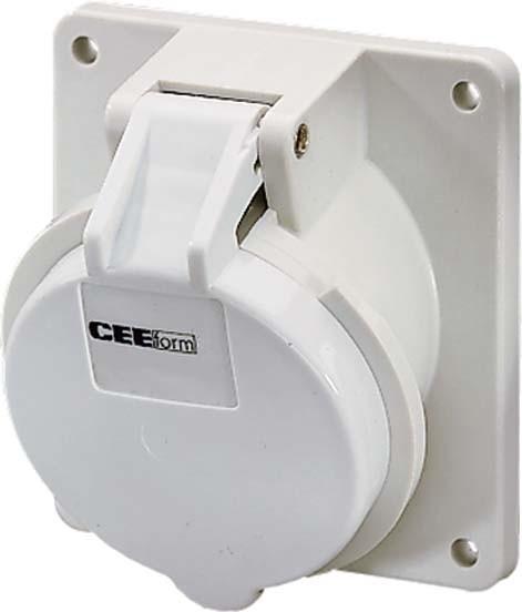 Actual product image Mennekes MEN 3217 Surface-mounted socket outlet TA 3pol.16A