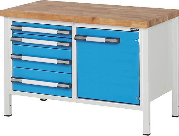 Actual product image eurokraft pro Workbench (125 cm, 70 cm)