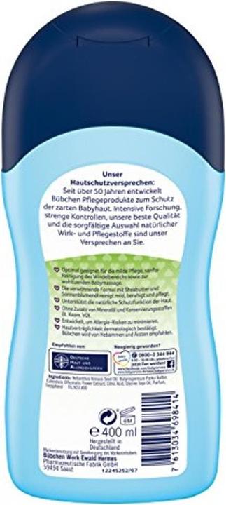 Actual product image Bübchen Baby oil