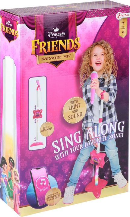 Produktbild Toi-Toys Princess Friends Karaoke-Set mit Smartphone-Verbindung