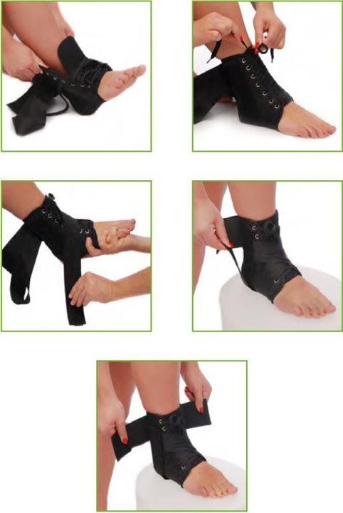 Produktbild BraceID Ankle Lace Up Knöchelbandage (XS)