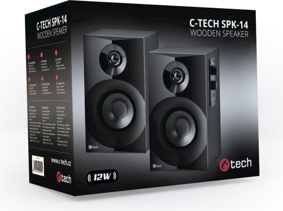 Actual product image Tech Air C-Tech SPK-14 computer speakers
