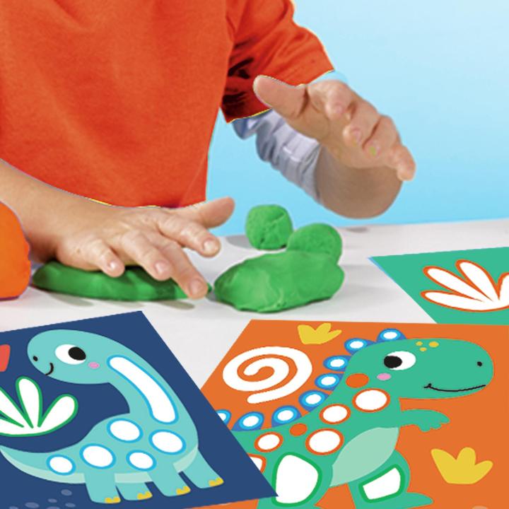 Produktbild Ses My first - Dough activity cards dinos