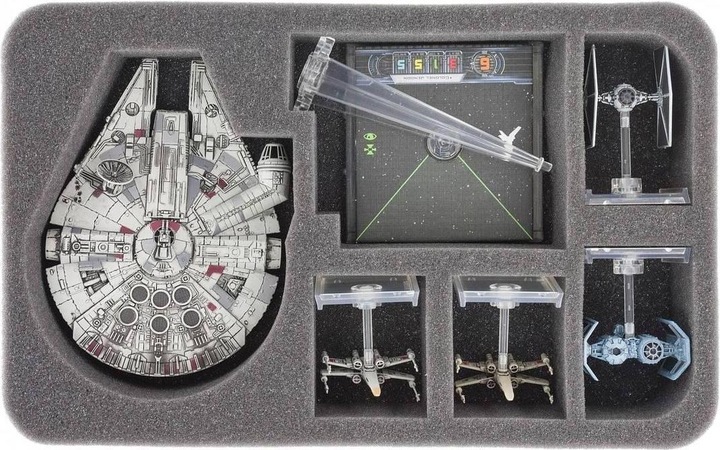 Produktbild Feldherr MIP14BO - MINI PLUS Figuren Tasche für X-Wing Millennium Falke, YT-2400 und Schif