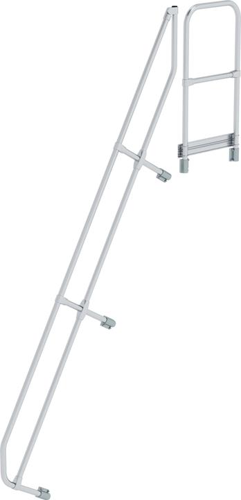 Image du produit Munk Deuxième main courante pour escalier avec plate-forme 60° 11 marches (Échafaudages, 100 cm)