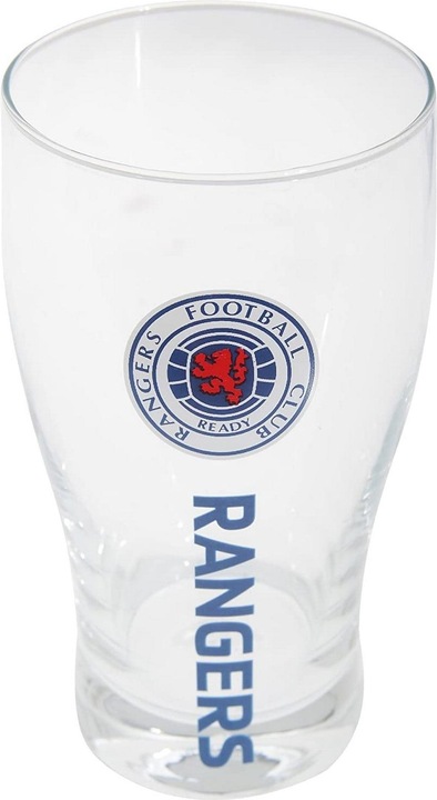 Actual product image Rangers FC Pint glass word mark (1 x)