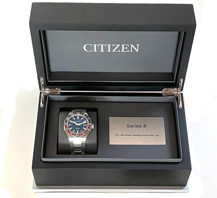 Image du produit Citizen NB6030-59L Series 8 Automatique GMT Montre Homme 41mm 10ATM (Chronographe, Montre de sport, 41 mm)