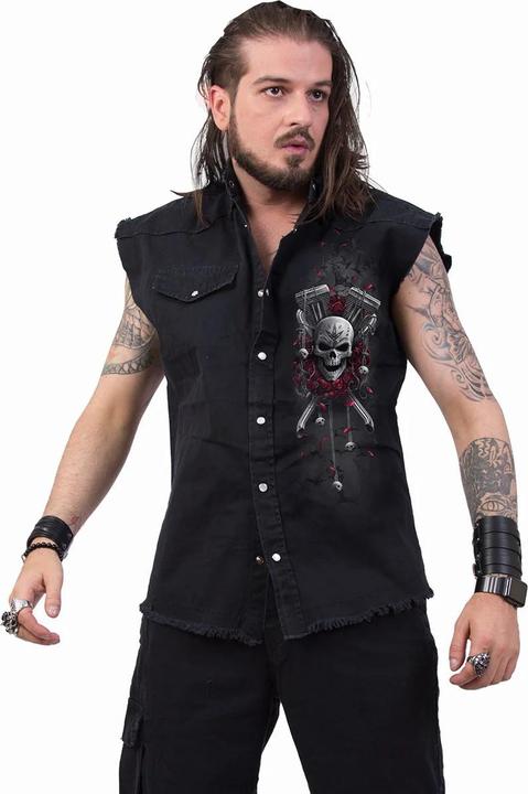 Produktbild Spiral Dotd Bikers Hemd Ärmellos (XL)