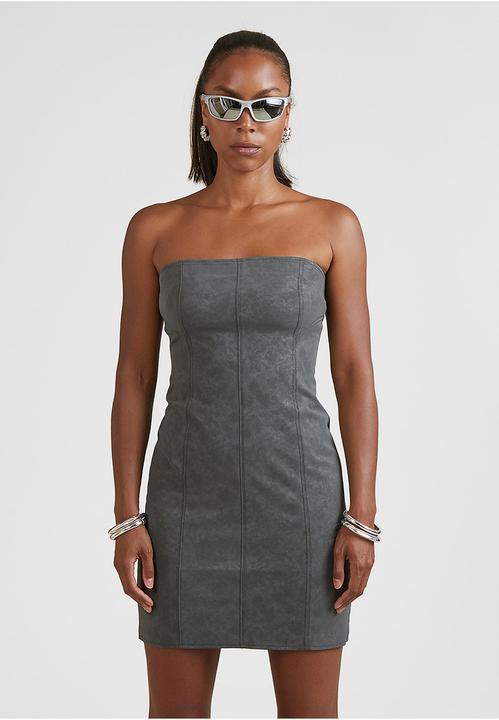 Produktbild Snipes Faux Leather Bandeau Mini Dress - 199217 (M)