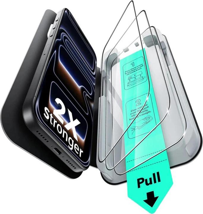 ESR Vetro temperato UltraFit (3 Pezzo/i, Apple iPhone 17 Pro)