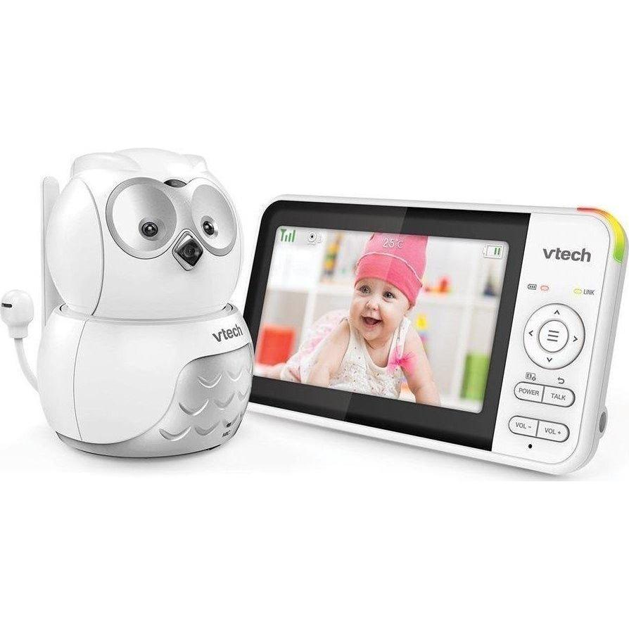 Thumbnail - VTech, Babyphone, Babyphone Video-Babyphone 5 Zoll Eule BM-5550 (Babyphone mit Kamera, 300 m)