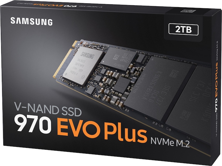 Actual product image Samsung 970 EVO Plus (2000 GB, M.2 2280)