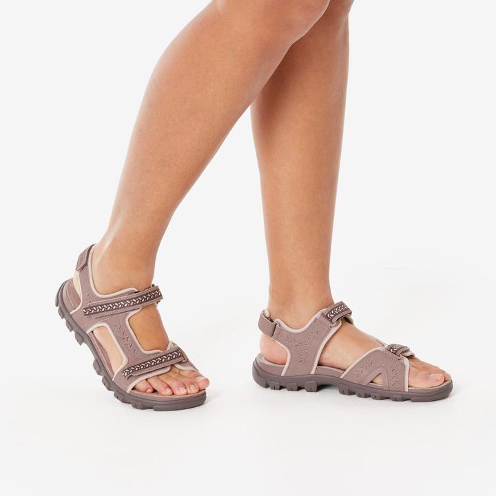 Produktbild Quechua Trekkingsandalen Damen Leder Wandern - NH500 (41)