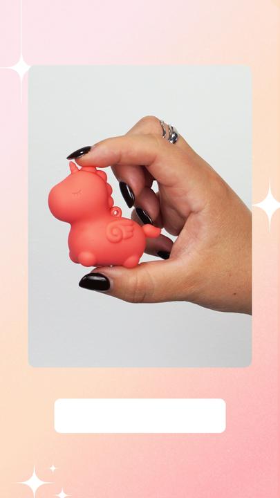 Creative Conceptions Unihorn Mini Peachy Pony Vibrator