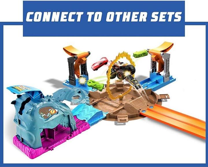Produktbild Hot Wheels Monster Trucks - Stunt-Reifen-Spielset