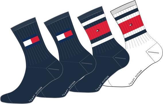 Produktbild Tommy Hilfiger Flag & Sport Stripe (4er Pack, 27 - 30)