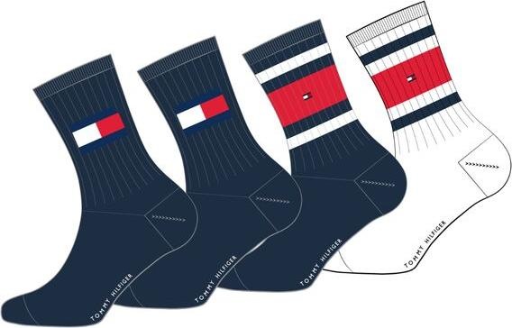 Immagine prodotto Tommy Hilfiger Flag & Sport Stripe (confezione da 4, 27 - 30)