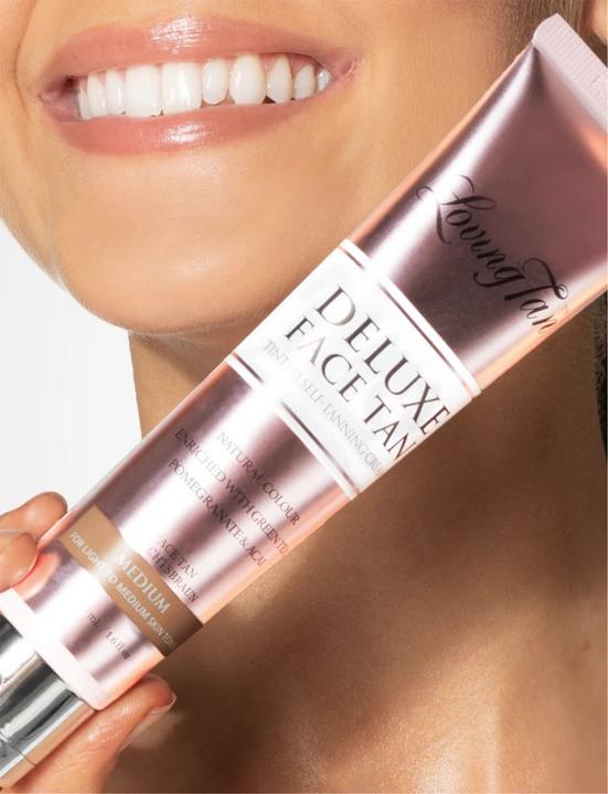Actual product image Loving Tan Deluxe Face Tan Medium (Self tanning foam)