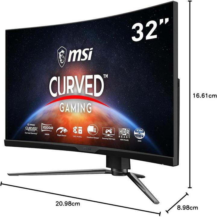 Actual product image MSI MAG 242C (1920 x 1080 pixels, 23.60")