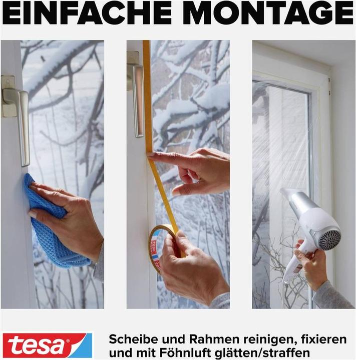 Produktbild tesa tesamoll THERMO Isolierfolie zur Wärmedämmung an Fenstern