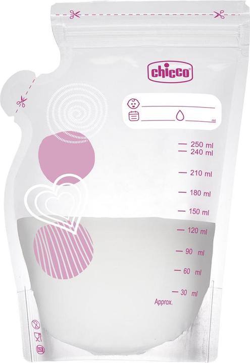 Produktbild Chicco Sacchetto Per Latte Materno -30pz