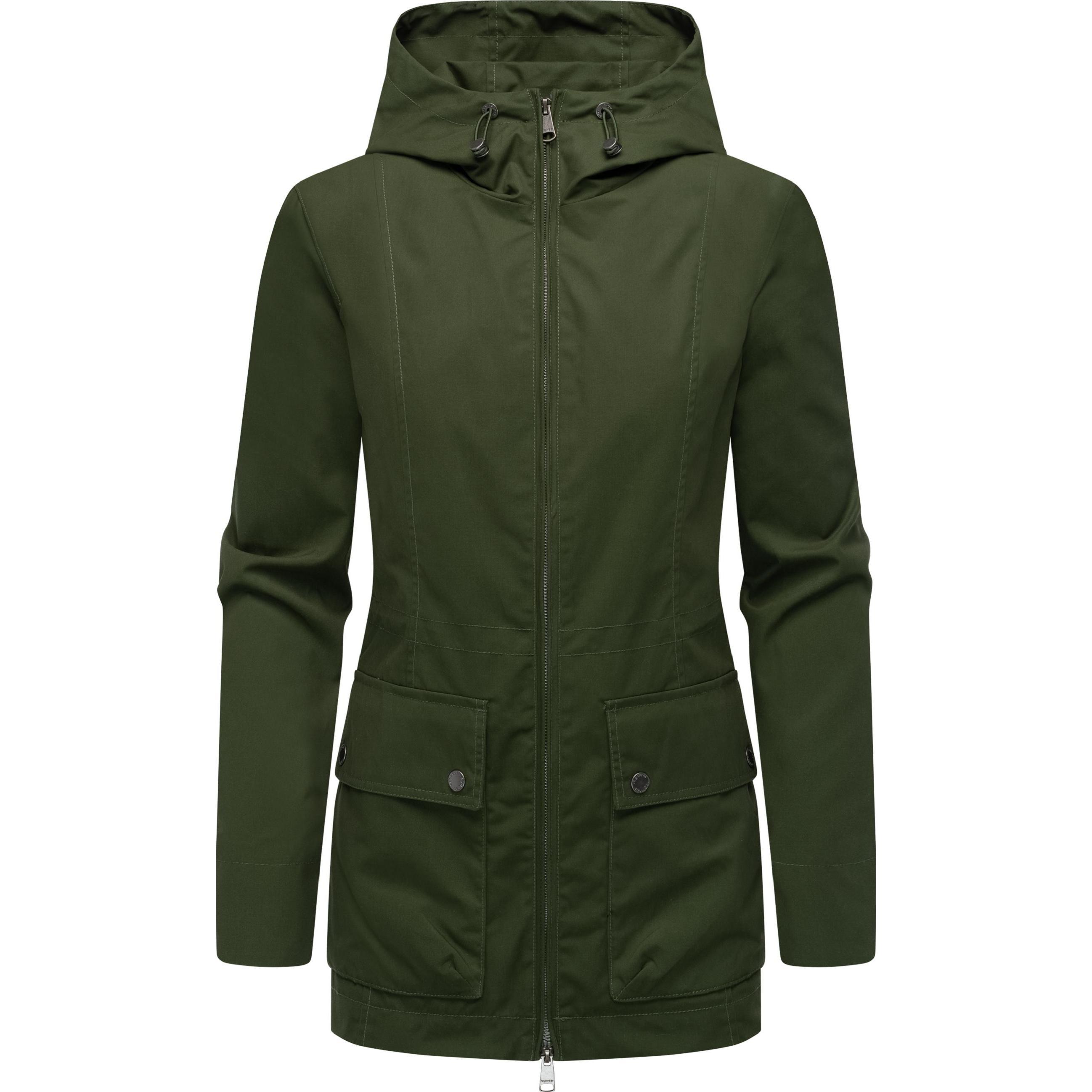 Ragwear, Damen, Jacke, Monadetta B (5XL), Grün, 5XL