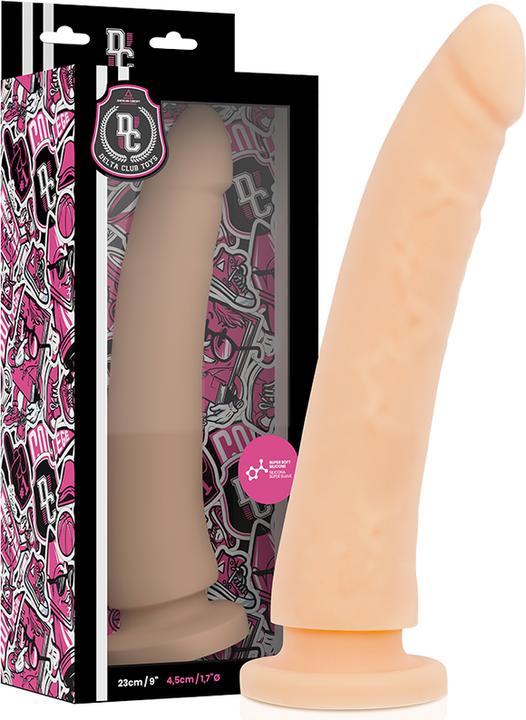 Produktbild Delta Club TOYS HARNESS + DONG FLESH SILIKON 23 CM -O- 4.5 CM