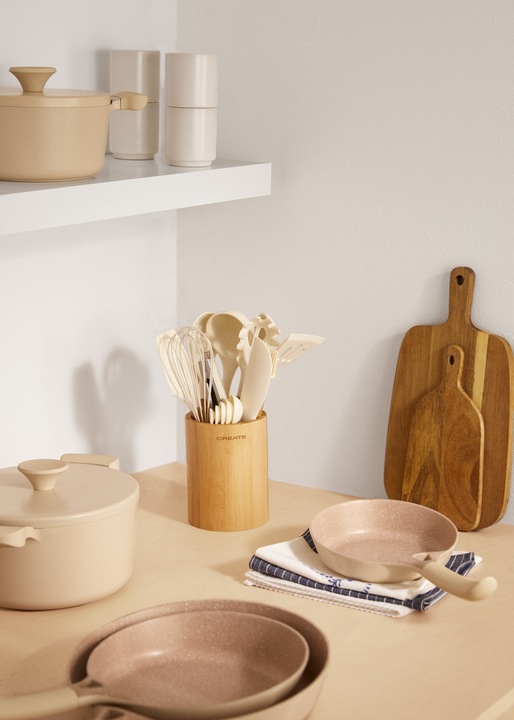 Produktbild Create Küchenutensilien-Set - Silikon und Holz