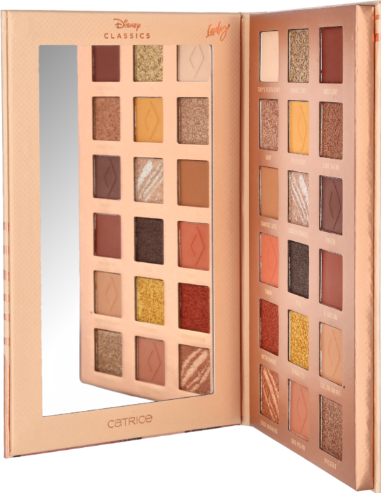 Actual product image Catrice Disney Classics Lady Eyeshadow Palette