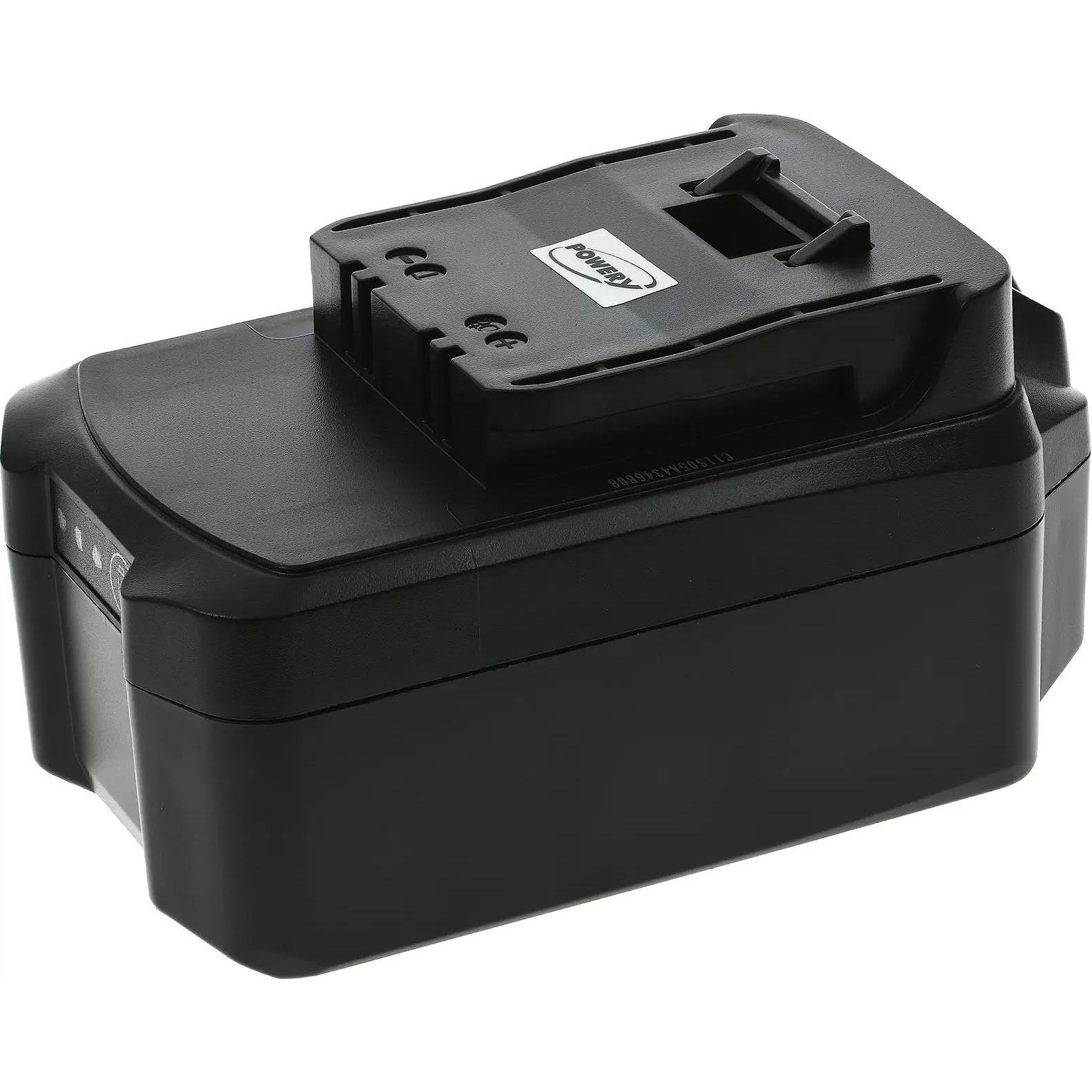 AccuCell, Werkzeugakku + Ladegerät, Akku für Akku-Bohrschrauber Meister Craft MAS180 / Typ BBR180 18 Volt 3000mAh (18 V)