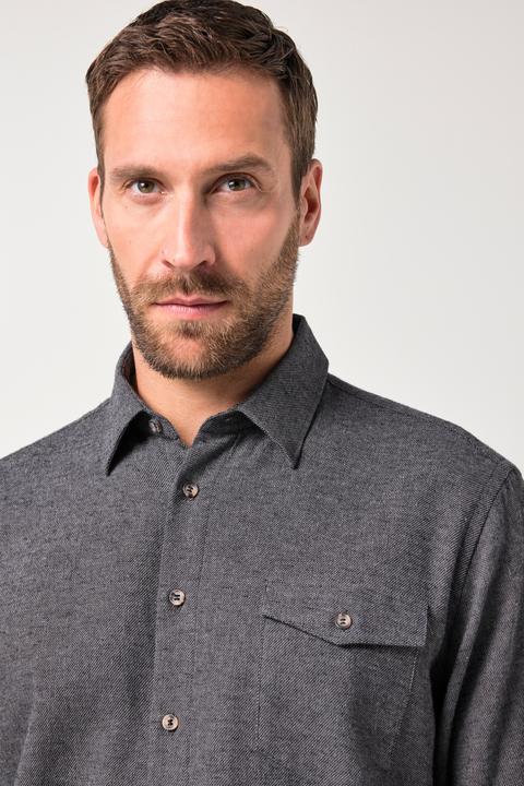 Produktbild JP1880 Flanellhemd, Langarm, Kentkragen, Modern Fit (4XL)