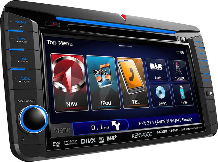 Actual product image Kenwood Corp. Dnx525dab-Kim