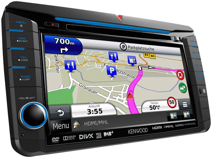 Actual product image Kenwood Corp. Dnx525dab-Kim