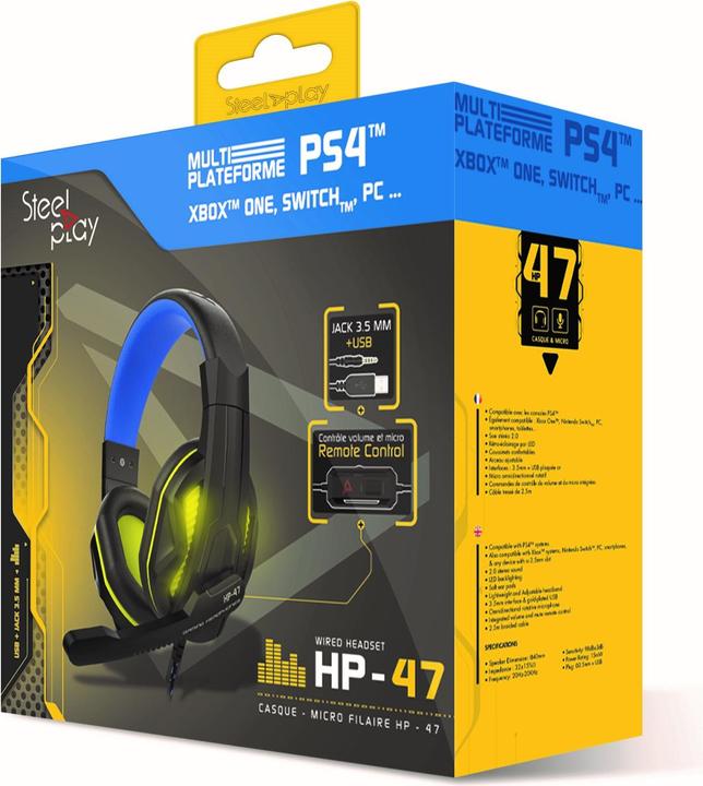 Produktbild Steelplay HP-47 Headset (Kabelgebunden)